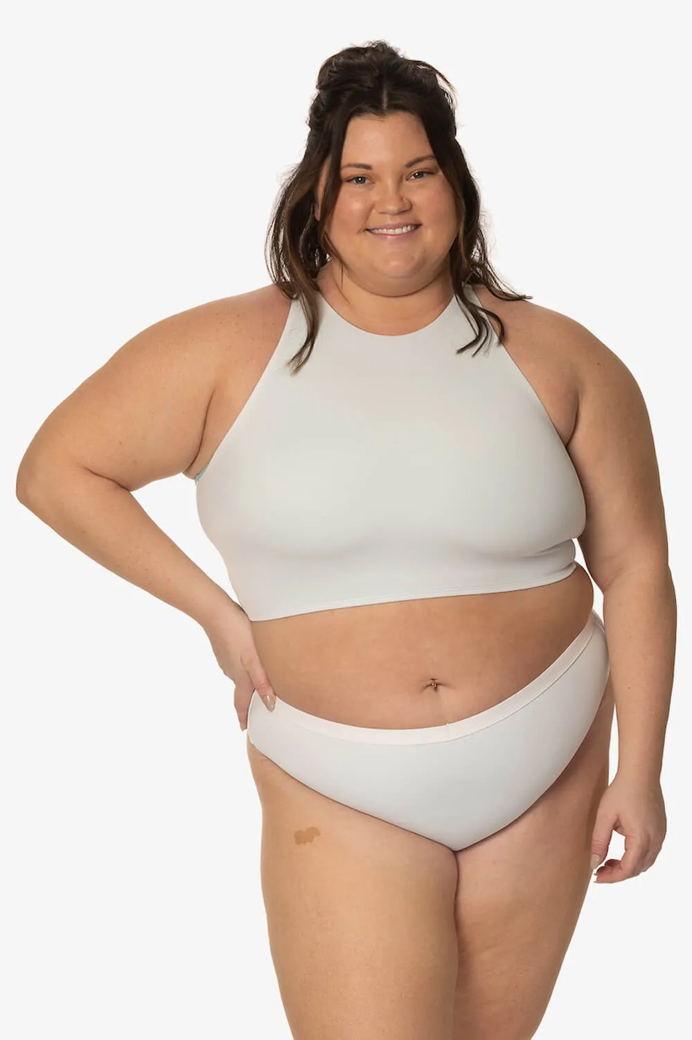 Gwen Bikini Top - White