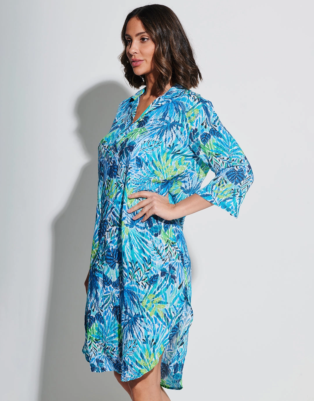 Haiti Beach Tunic - Turquoise