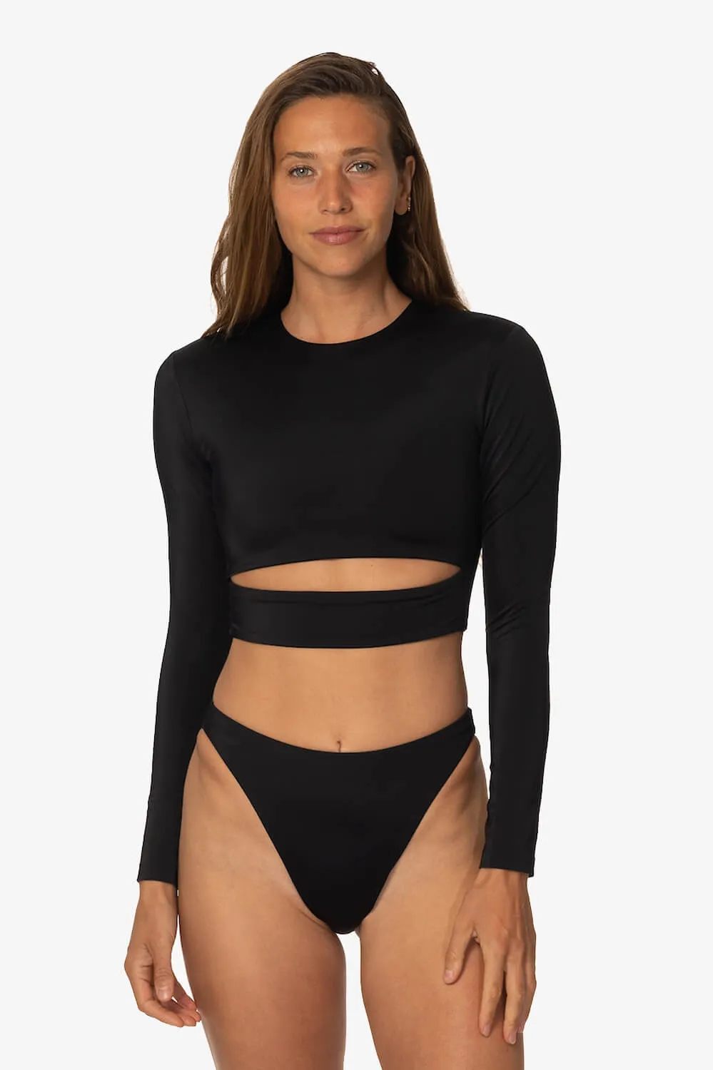 Haliewa Bikini Bottom - Black