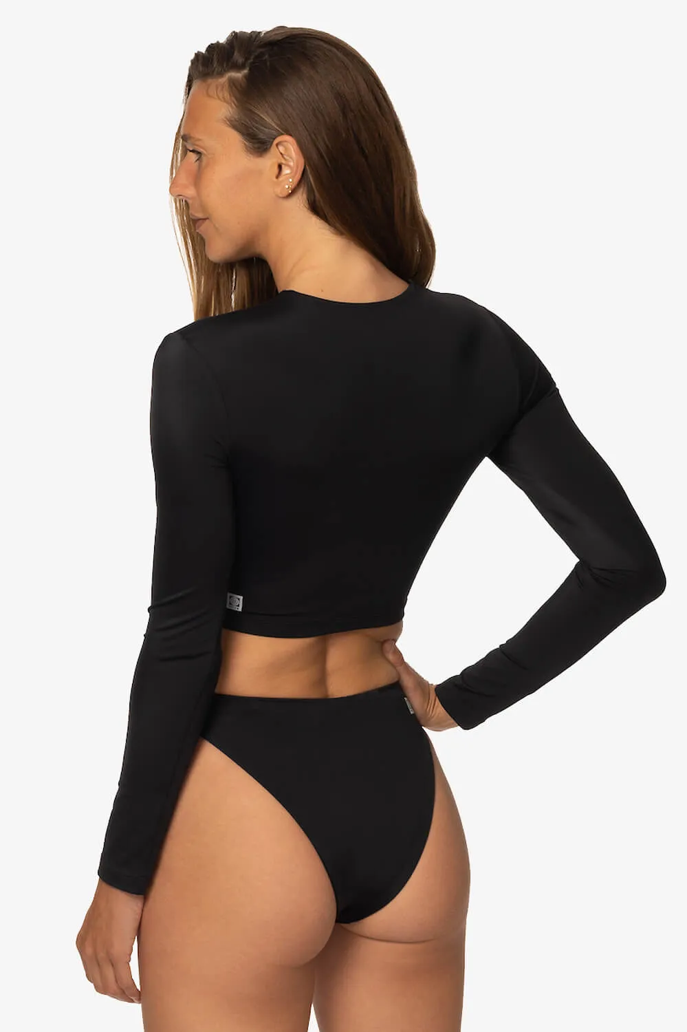 Haliewa Bikini Bottom - Black