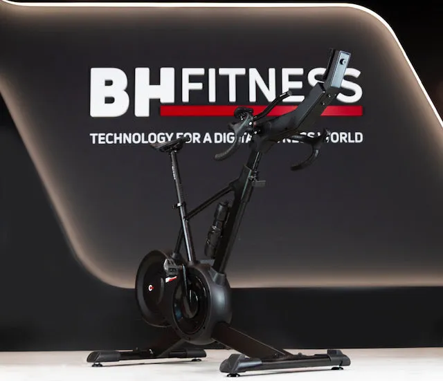 BH Fitness Exercycle  H9365 Bike, Air Bikes, Bumper Plates