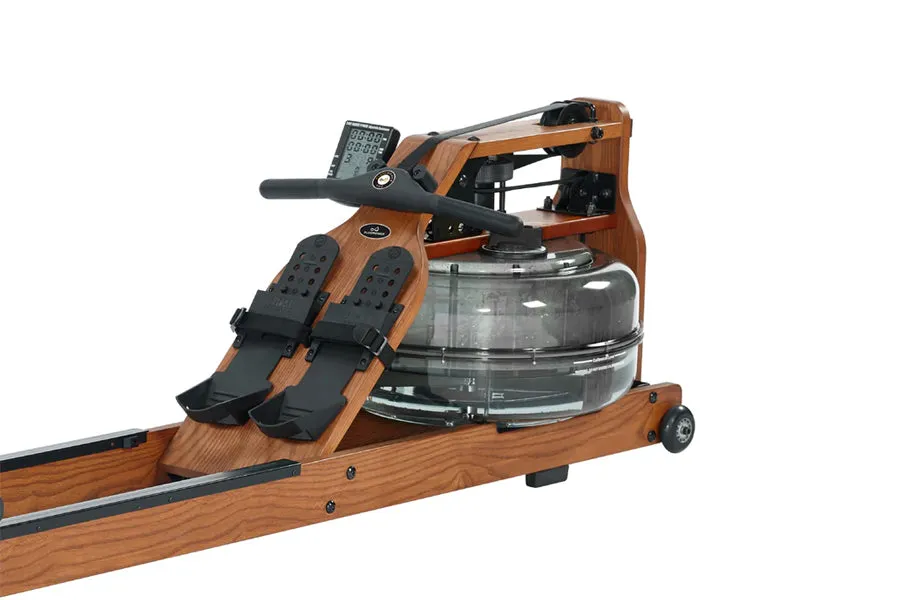 FluidRower Viking 2 Plus Brown Fluid Rower, Air,Magnetic Rowers