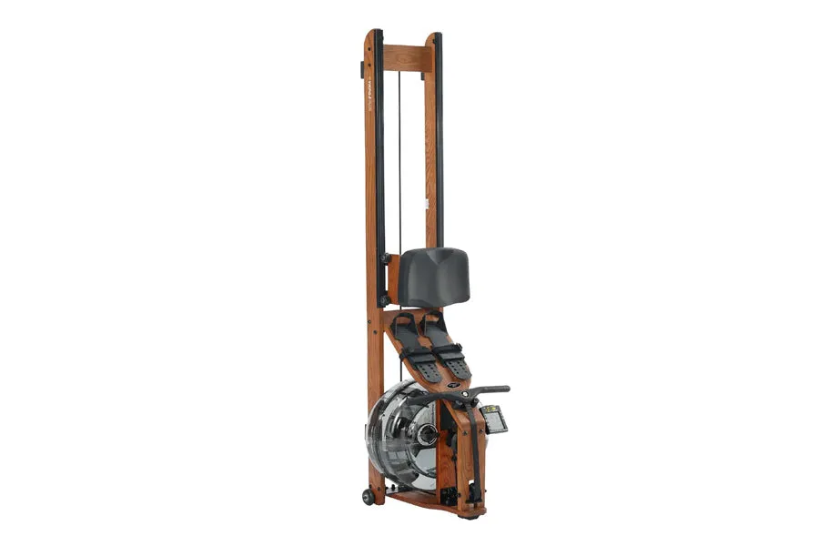 FluidRower Viking 2 Plus Brown Fluid Rower, Adjustable bench for home gym, Legpress,Hack Squats, Kettlebell set