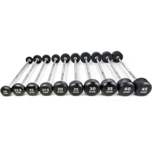 Handpicked for You Future Premium Straight Rubber Barbell Set 10 - 45kg Unlock the Deal, Smart jump rope, Yoga Sustainable Range