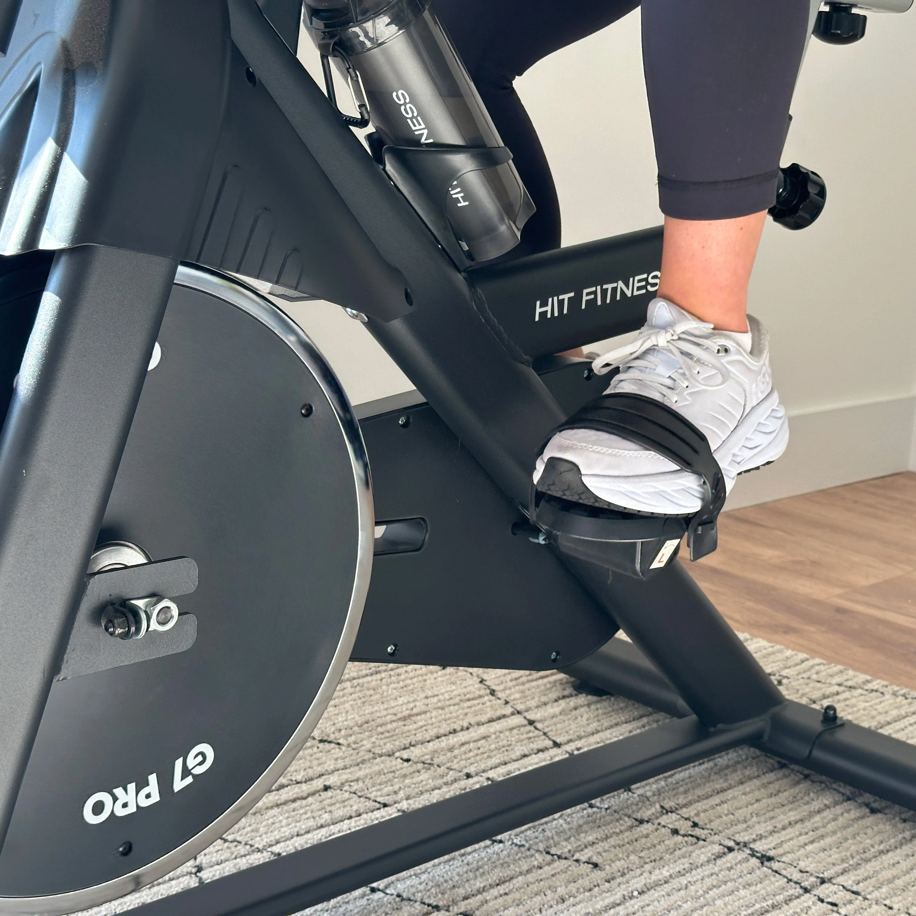 Hit Fitness G7 PRO Indoor Exercise Bike, Fitness Testing, Rear Drive, Non Electric Treadmill
