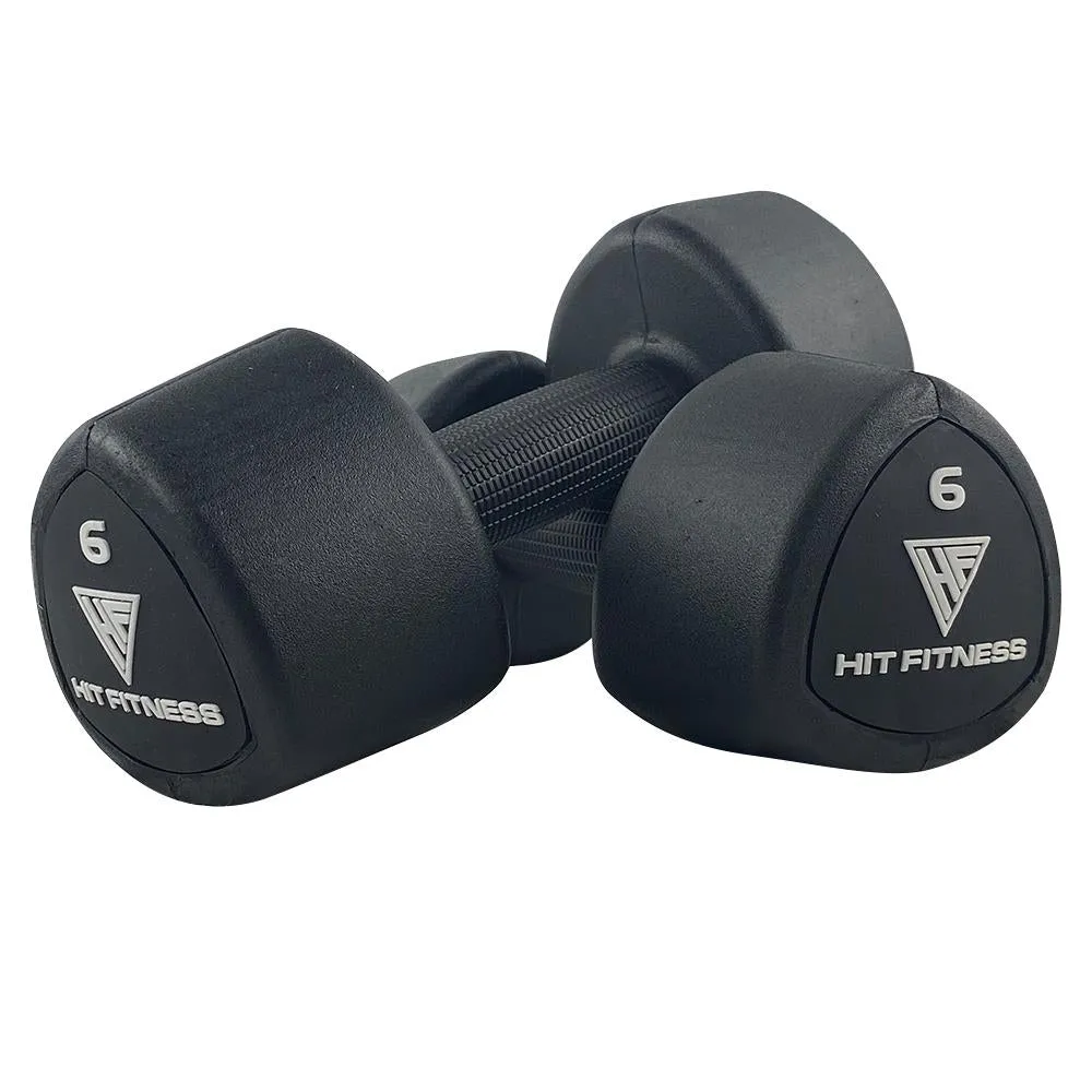 Handpicked for You Hit Fitness Rubber Studio Dumbbell | 6kg Newly Launched, Elliptical Crosstrainers