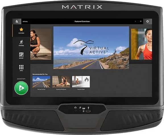 Matrix T50 XUR Treadmill, Solar powered treadmill, Yoga Props