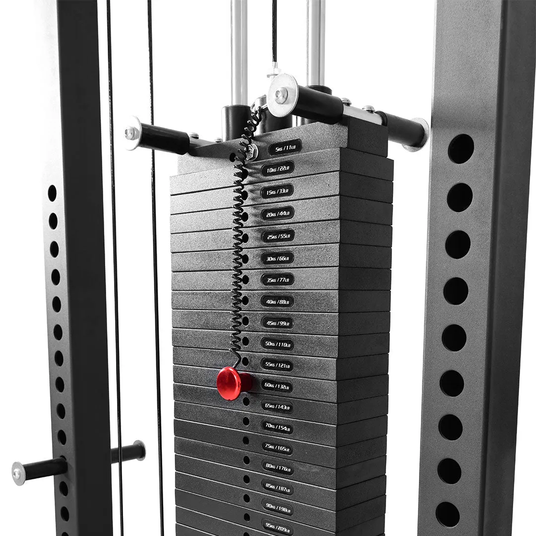 Reeplex Lat Pulldown   Row Machine with 140kg Weight Stack, Creatine monohydrate