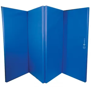 Handpicked for You Sure Shot Foldable Gymnastics Mat (Blue) | 60mm Trending Now, Gym water bottle, Breathable workout tops