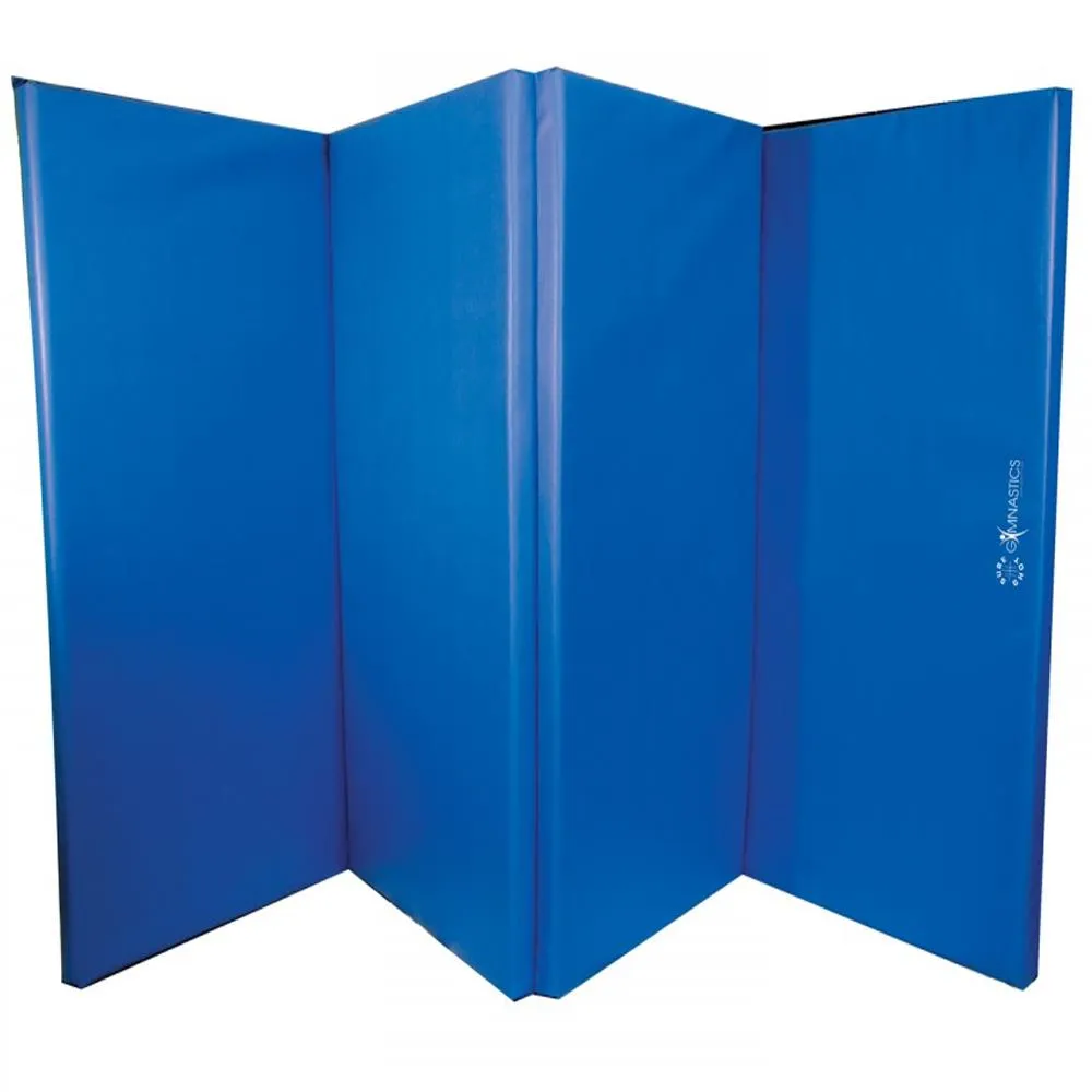 Handpicked for You Sure Shot Foldable Gymnastics Mat (Blue) | 60mm Trending Now, Gym water bottle, Breathable workout tops