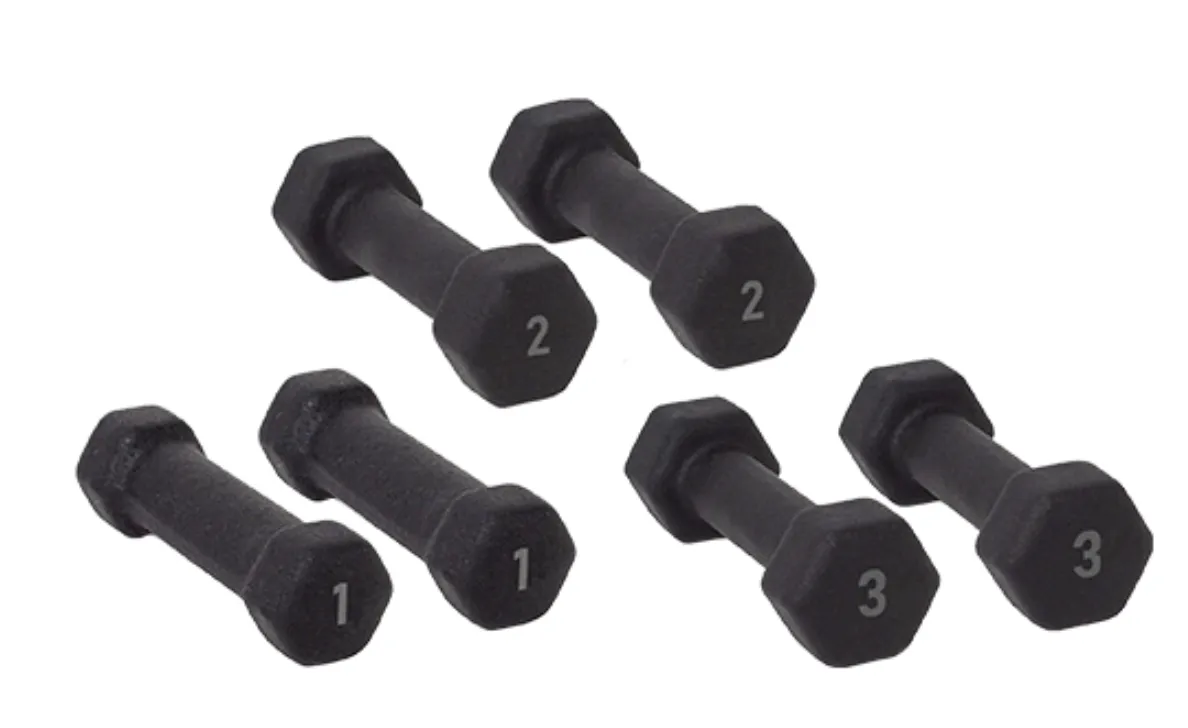 Handpicked for You THROWDOWN NEO FIT Dumbells Todays Pick, Olympic Frisbee Set (With Stand)