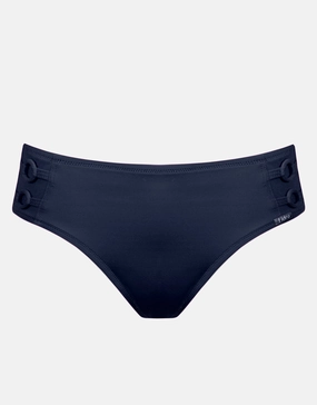 Harmony Wide Side Ring Bikini Pant - Lazuli