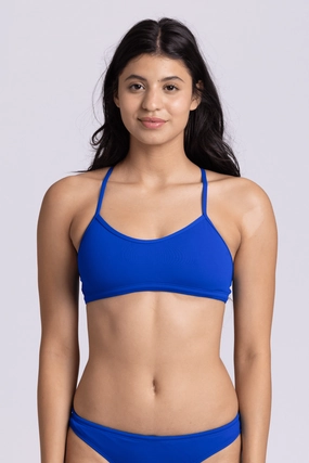 Heidi Bikini Top - Blueberry