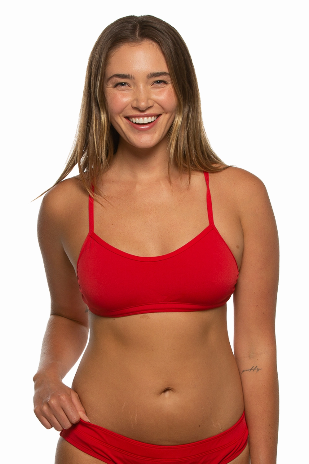 Heidi Bikini Top - Red