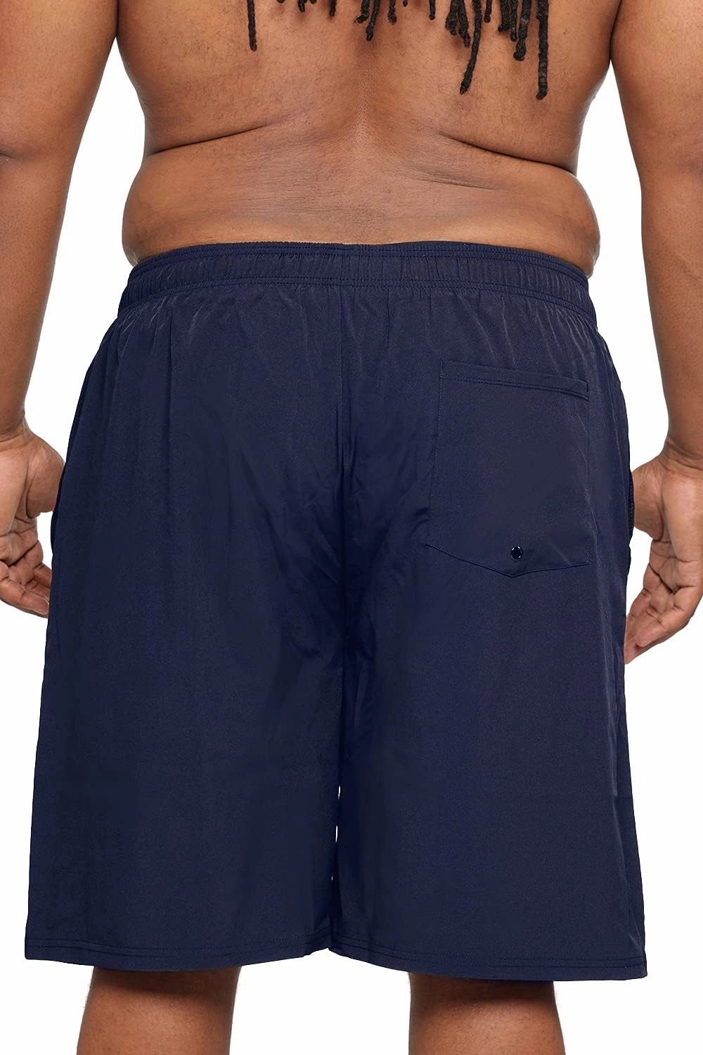 HOdo Mens Big and Tall Swim Trunks 11 inch with Mesh Liner 2X-7X
