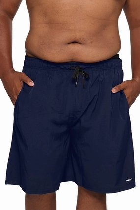 HOdo Mens Big and Tall Swim Trunks 11 inch with Mesh Liner 2X-7X