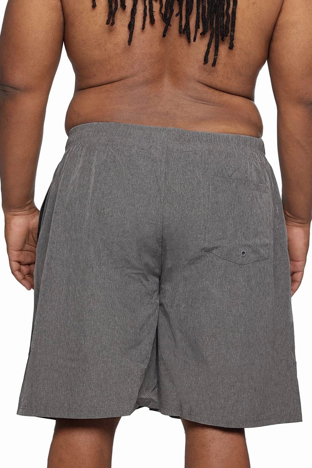 HOdo Mens Big and Tall Swim Trunks 11 inch with Mesh Liner 2X-7X