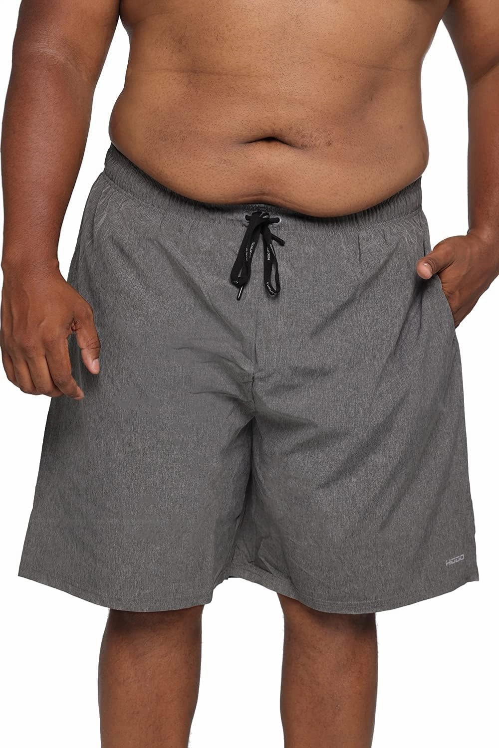 HOdo Mens Big and Tall Swim Trunks 11 inch with Mesh Liner 2X-7X
