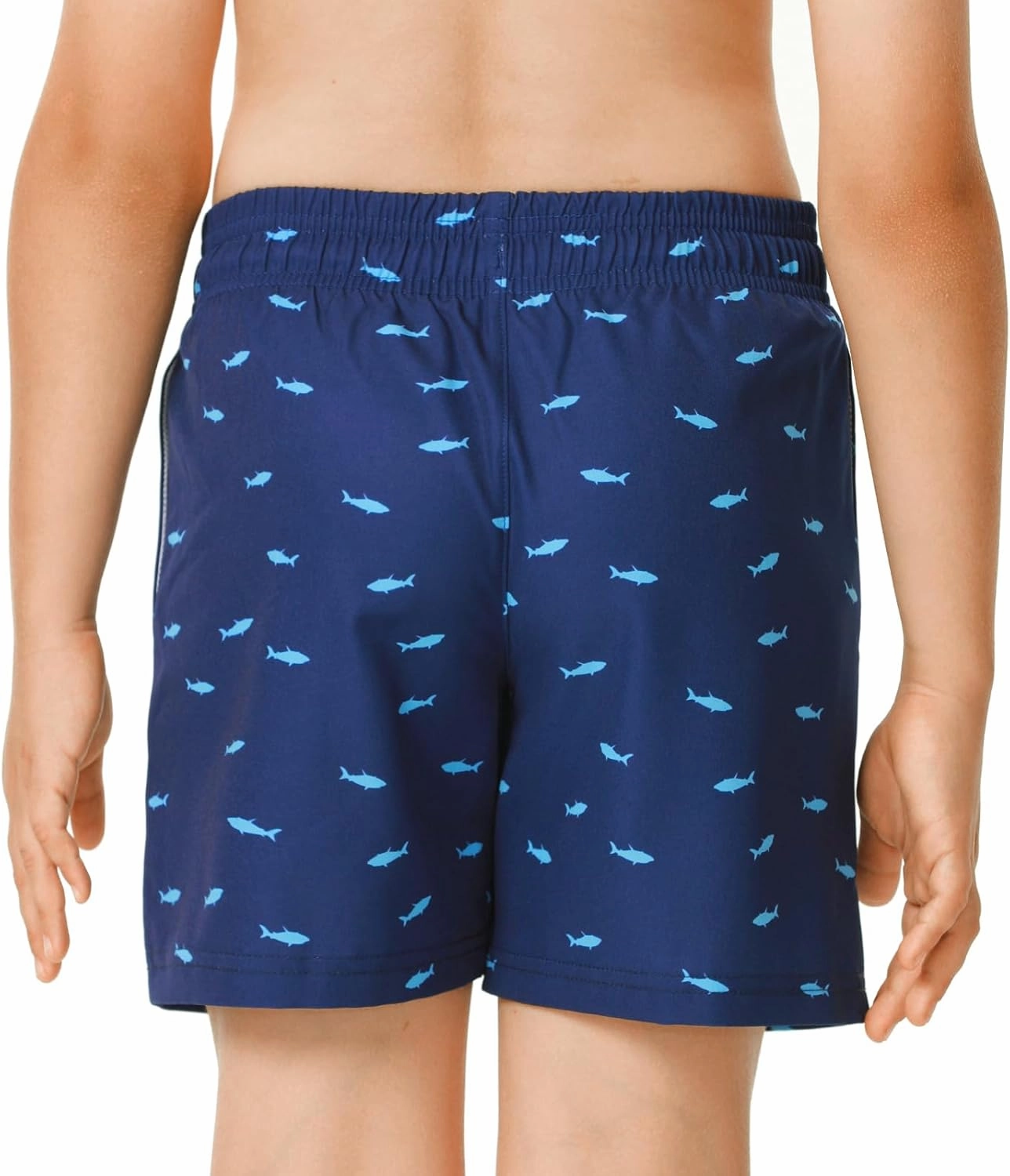 HODOSPORTS Boys Swim Trunks Swimwear Bathing Suits Swim Shorts with Pockets