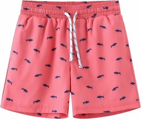 HODOSPORTS Boys Swim Trunks Swimwear Bathing Suits Swim Shorts with Pockets