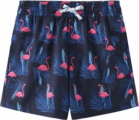 HODOSPORTS Boys Swim Trunks Swimwear Bathing Suits Swim Shorts with Pockets