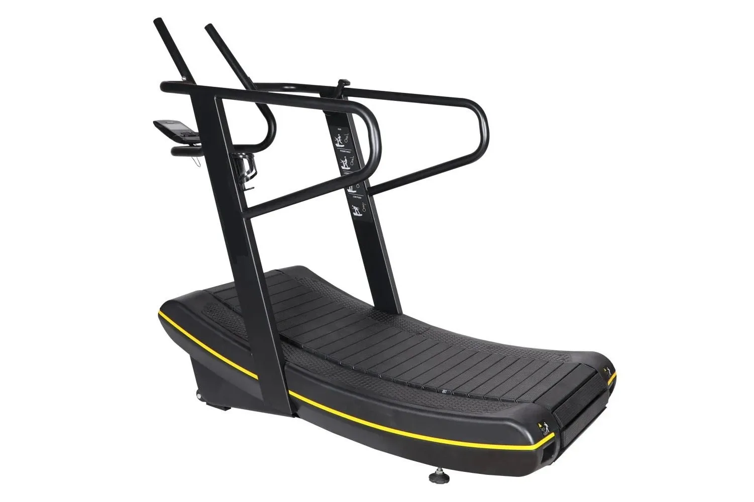 Hot Deal California Fitness Curvemill Treadmill Great Value, Power Bands, Gym Equipment