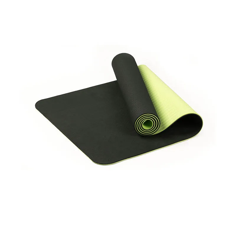 Colorful Thick Non-slip Fitness Mat, Storage, Non-slip yoga mat, Weight Bars
