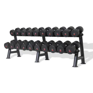 Hot Deal Commercial Dumbbell Set with Rack 32.5-60kg Instant Favorite, Sleep tracker wearable, Bamboo foam roller, Collars