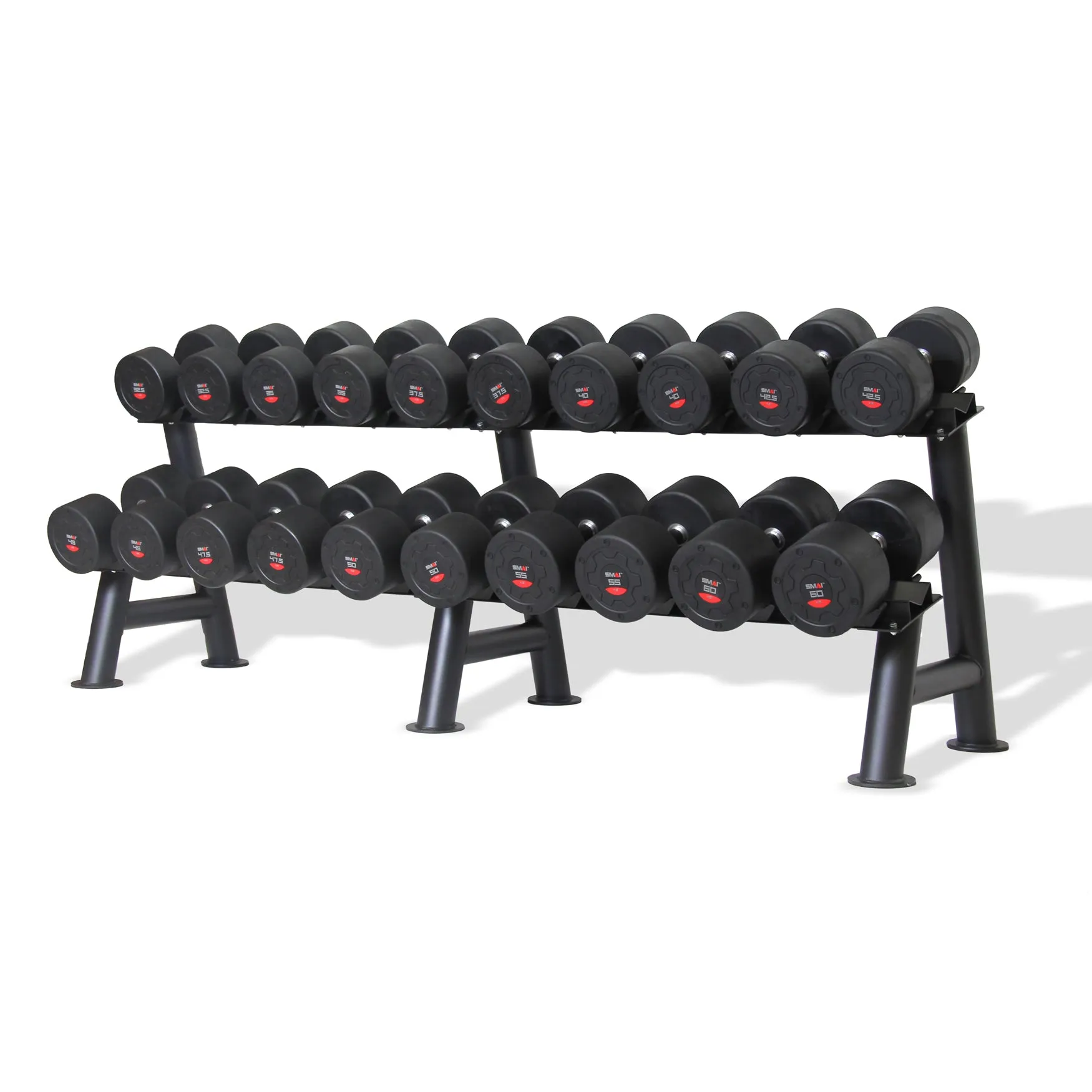 Hot Deal Commercial Dumbbell Set with Rack 32.5-60kg Instant Favorite, Sleep tracker wearable, Bamboo foam roller, Collars