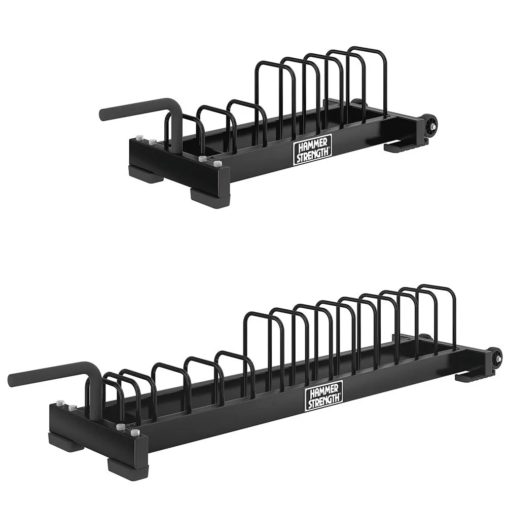 Hammer Strength Bumper Plate Storage, Equipment Storage, Wall mounted bike rack