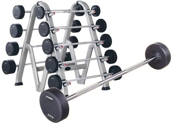 Hot Deal York Pro-Style Barbell Great Value, Exercise Mats