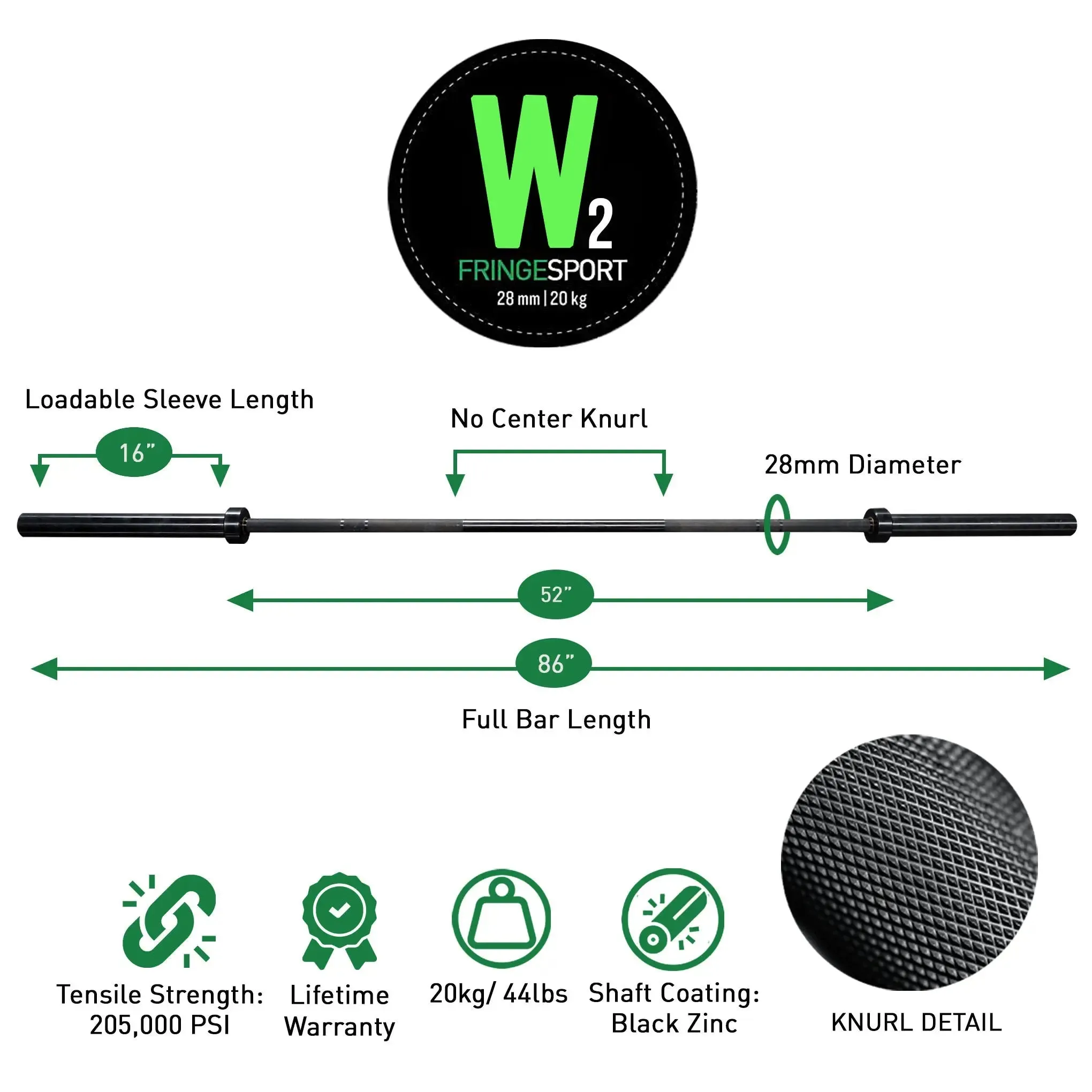 20kg Men's Wonder Barbell Essentials Package, Onboard Functions