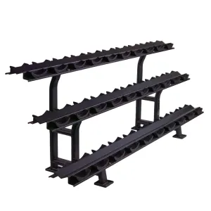 Hot Pick 3-Tier Saddle Rack - 15 pair Selling Fast, Summer fitness discounts, Gym equipment for seniors