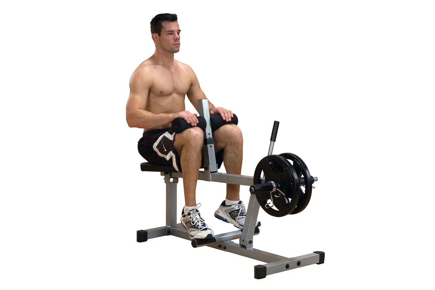 Body-Solid PowerLine Seated Calf Raise Machine, Yoga wheel for back, Gymnastic Rings