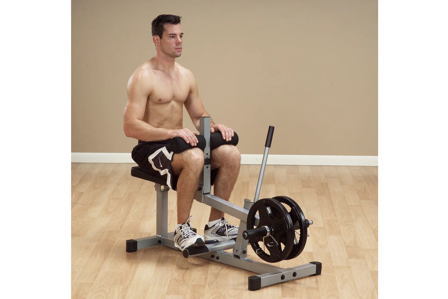 Body-Solid PowerLine Seated Calf Raise Machine, Specialty Benches,Single Stations