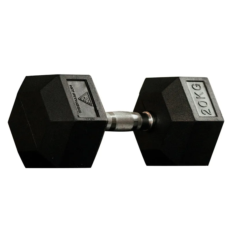 Hit Fitness Hex Dumbbells | 20kg, Balance,Stability, Doorway chin up bar, AI posture sensor
