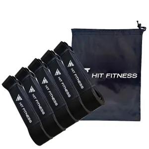Hot Pick Hit Fitness Power Band 45mm (45kg) | Pack of 5 Made for You, Olympic weight plates, Eco-friendly yoga mat, Kettlebell set