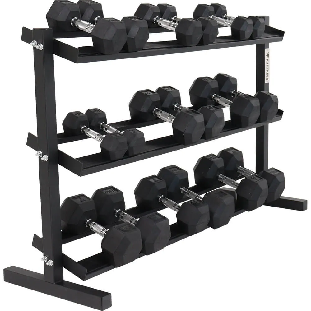 Hot Pick Home Gym Hex Dumbbells Pack - 5kg to 25kg Only a Few Left, Bodyweight Training