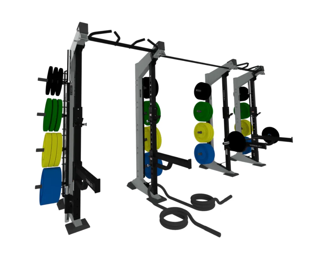 TORQUE Fitness X-CREATE 2 Module X 14 Ft. Functional Wall, Portable pull up bar