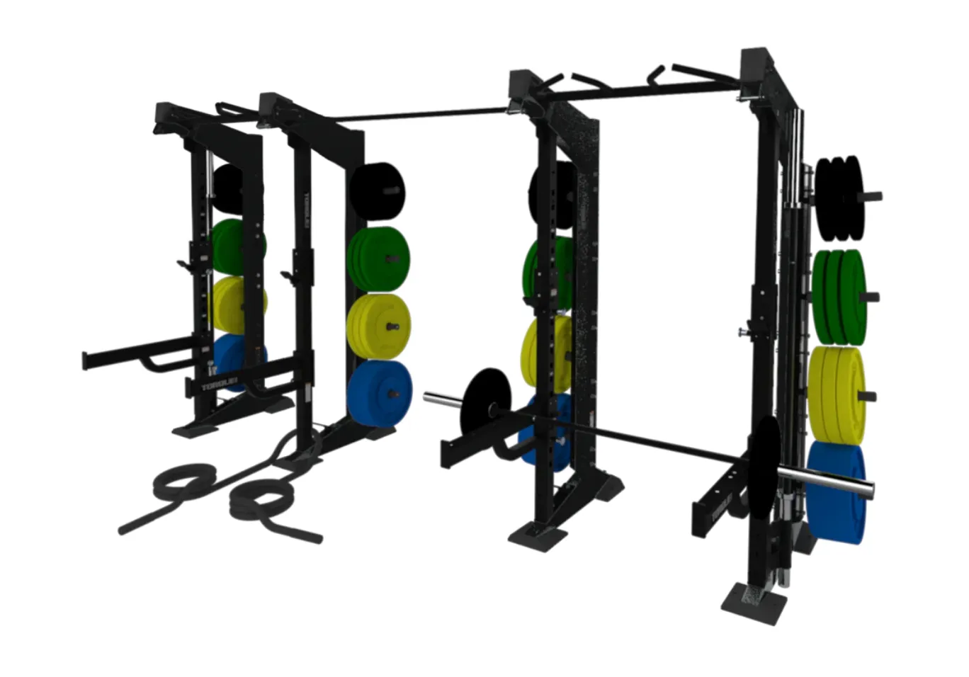 TORQUE Fitness X-CREATE 2 Module X 14 Ft. Functional Wall, Sweatproof headband, Indoor slide playground