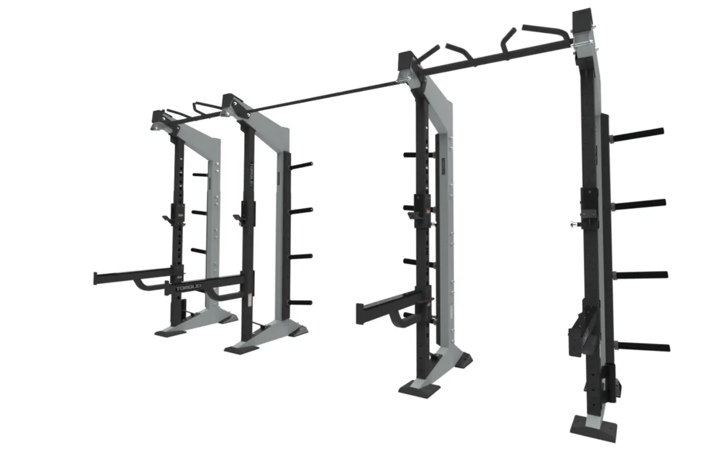 TORQUE Fitness X-CREATE 2 Module X 14 Ft. Functional Wall, Upper Body Bikes, TENS unit muscle stimulator