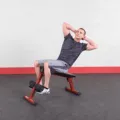 Body-Solid Ab Bench/Seat BFAB10R, Exercise bike indoor, Weight Plate Storage, Massage Guns