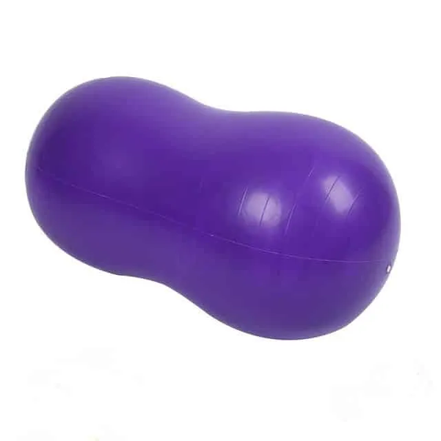 Durable Double Fitness Ball with Pump, Gym equipment for seniors