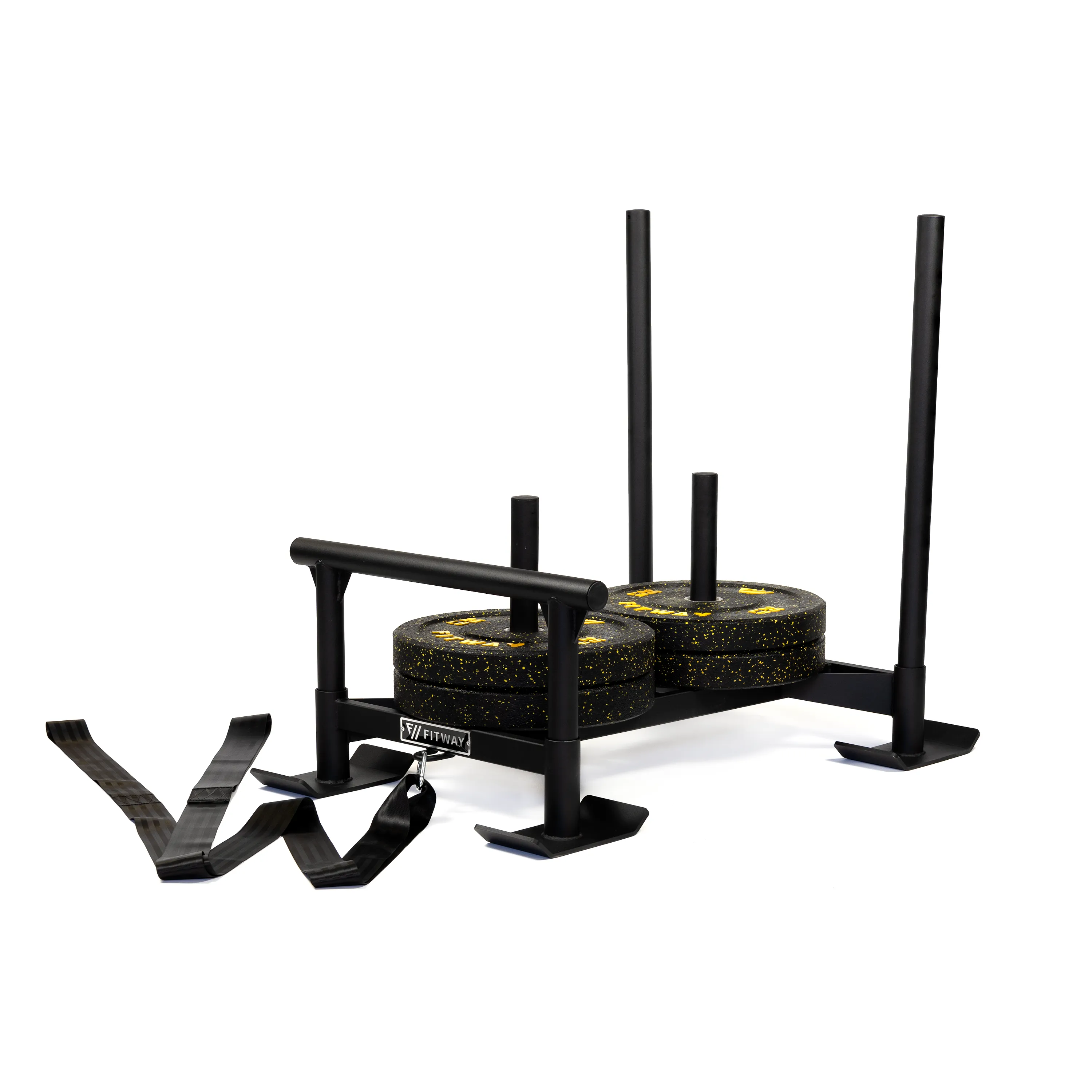 Fitway Power Sled - Black, Folding treadmill, Sleep tracker wearable