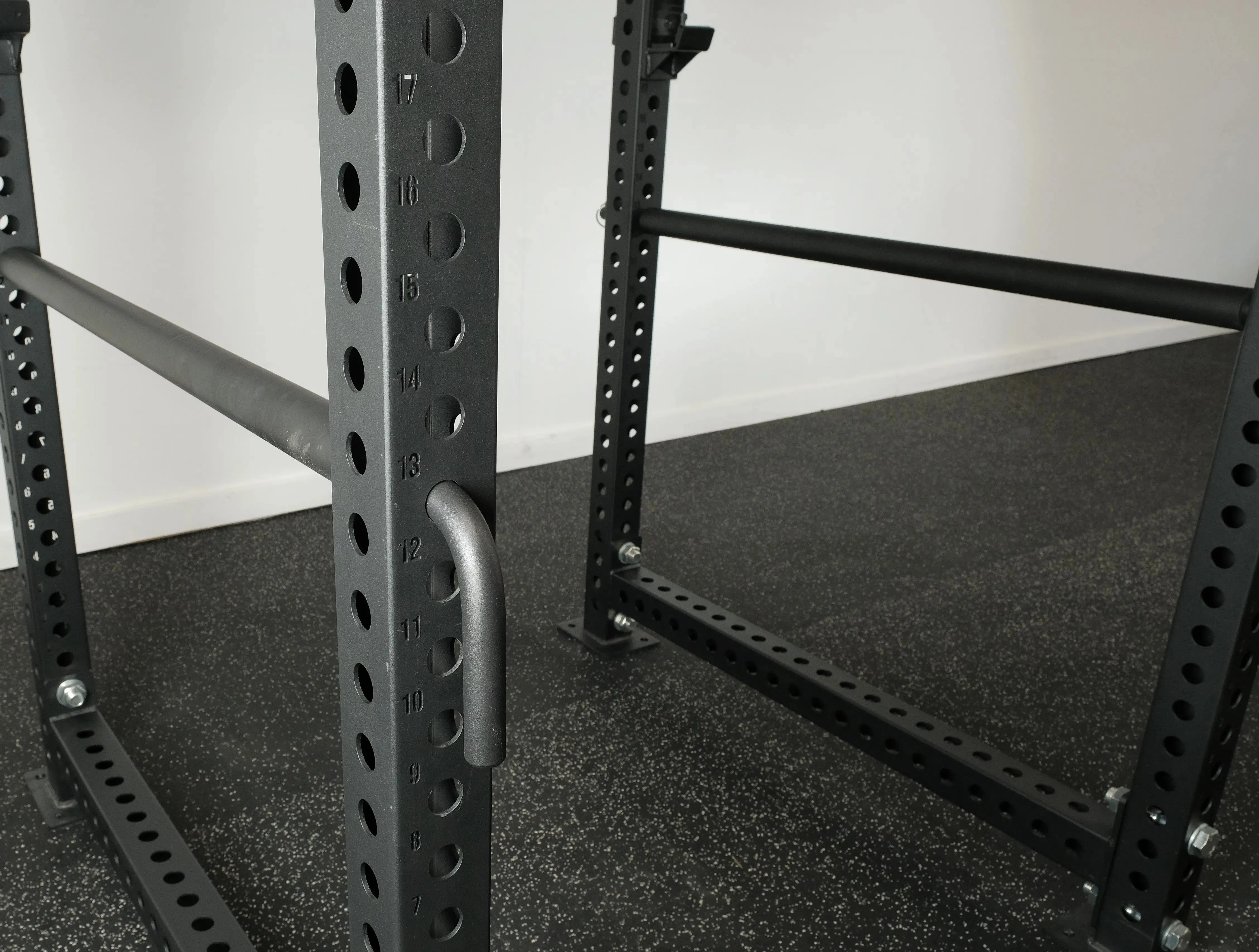 Hot Right Now Fringe Sport 3x3 Pin Pipe Safeties Top-Rated, Racks,Cages,Squat Stands, Black Friday fitness deals