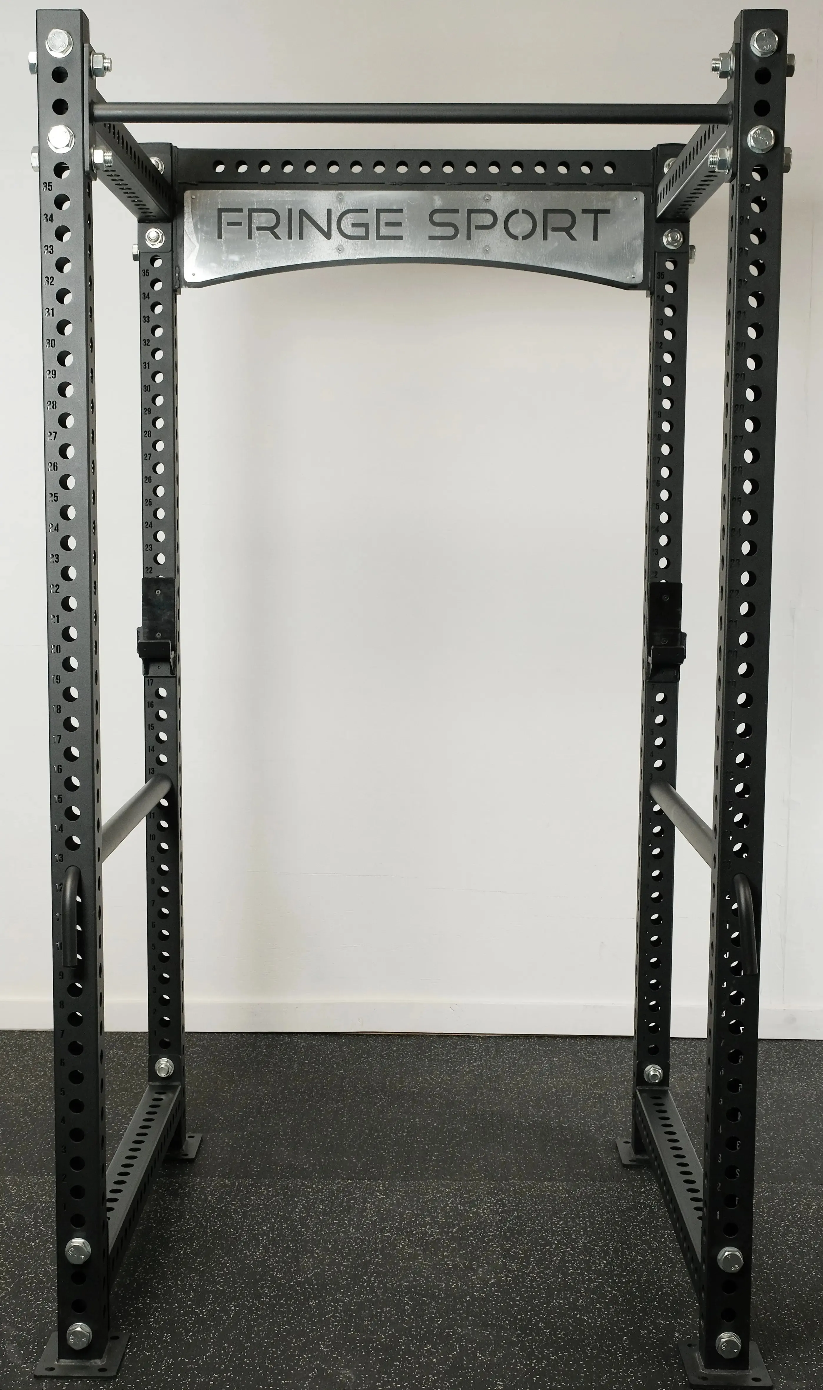 Fringe Sport 3x3 Pin Pipe Safeties, Bowflex SelectTech dumbbells
