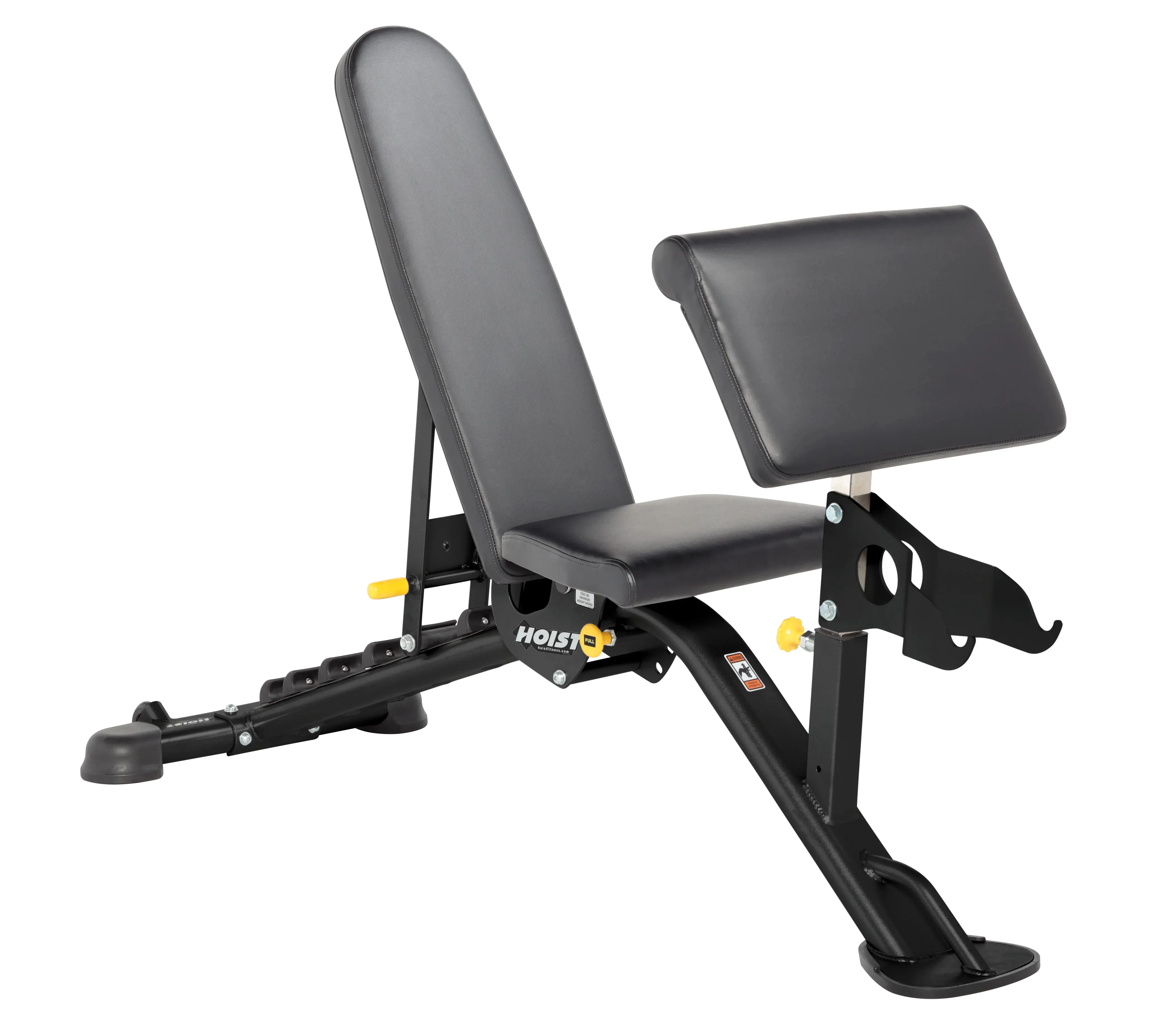 HF-5165 7 Position FID Bench, Gym bag with shoe compartment