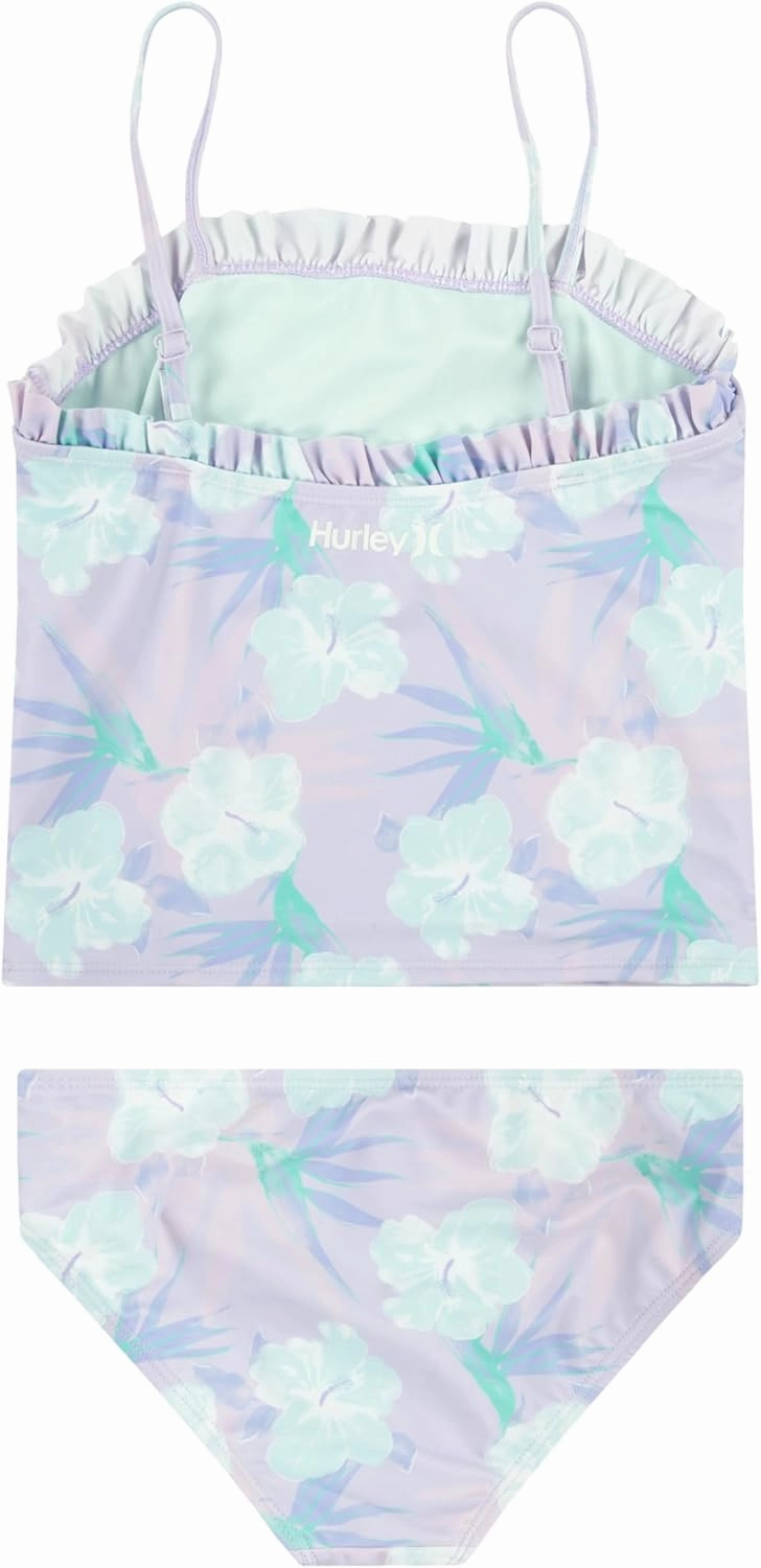 Hurley Girls' 2-Piece Tankini Swim Suit