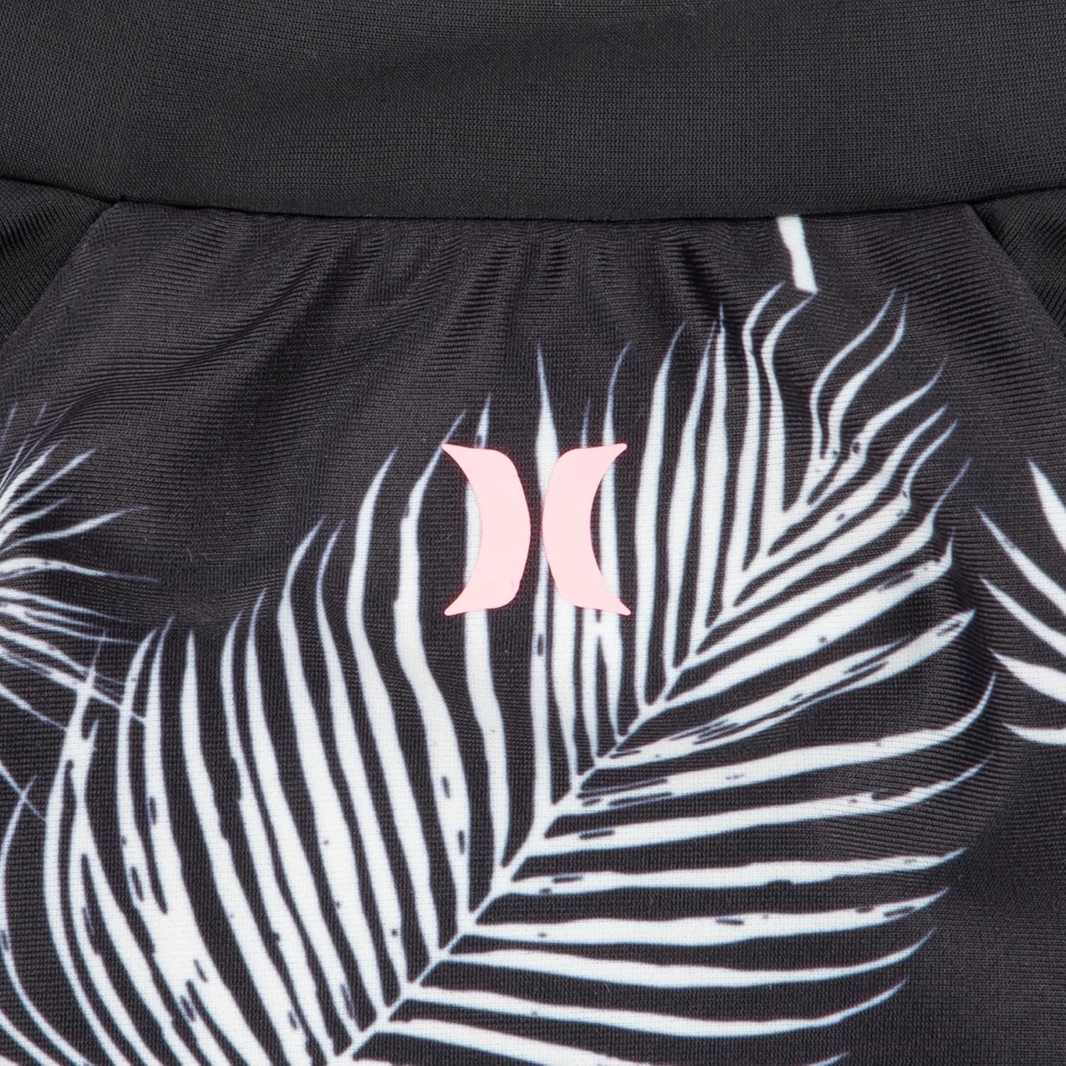 Hurley Girls Long Sleeve Rash Guard 2-Piece Swimsuit