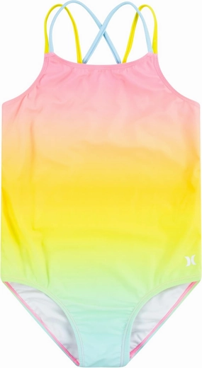 Hurley Girls One Piece Swimsuit